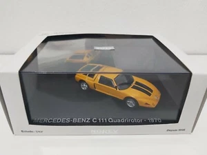 Mercedes-Benz C111 Quadrirotor 1970 Orange 1:43 Norev EXTREMELY RARE!! - Picture 1 of 8