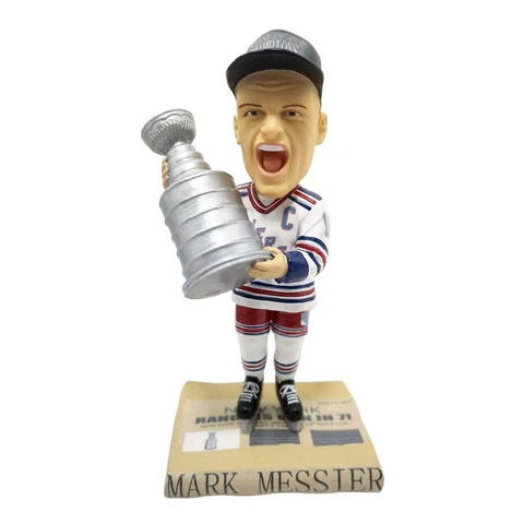 Mark Messier New York Rangers 1994 NHL Champions Series Bobblehead NHL Hockey Cover