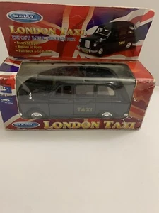 Welly Austin London Taxi Black Die Cast Metal Model 99050W New in Box! - Picture 1 of 12