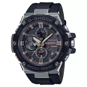 Casio G-Shock G-STEEL GST-B100 Series Black Resin Watch GSTB100GA-1A - Picture 1 of 1