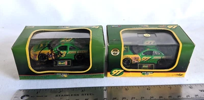 VTG MIB 1996 REVELL 1:64 CHAD LITTLE 23 97 JOHN DEERE DIECAST REPLICA SIGNED BOX - Image 1 of 4