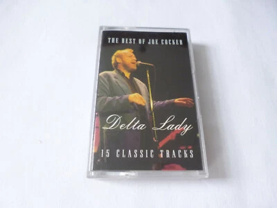 JOE COCKER ~ THE BEST OF ~ DELTA LADY ~ 15 CLASSIC TRACKS ~ 1994 CASSETTE TAPE - Image 1 of 4