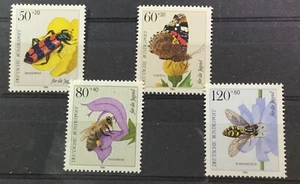 GERMANY # B616-B619. INSECTS. MNH - Picture 1 of 1