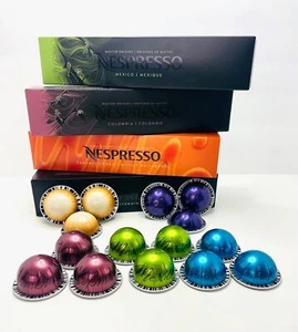 100 capsule Nespresso Vertuo Vertuoline (100 capsule) NUOVO mix 2025 - Foto 1 di 2