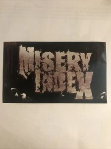 Vintage Misery Index Aufkleber, Deathcore, Doom, Grindcore Nuclear Blast Records - Bild 1 von 2