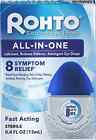 3 pack Bottle Rohto Ice All-in-One Cooling Drops for Symptom Relief, 0.4 Fl Oz