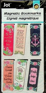 Set of 6 Inspirational Magnetic Bookmarks (Magnetic Bookmarks) 2021 - Imagen 1 de 2