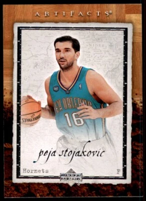 2007-08 Upper Deck Artifacts Peja Stojakovic New Orleans Hornets #60 - Image 1 of 2