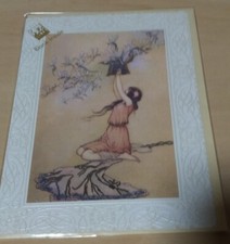 Warwick Goble "Pandora and Her Box" blank Greeting Card Sealed