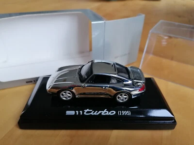 Porsche 911 1995 minichamps chrome 1/43 edition limitée PORSCHE 2000 ex - Photo 1/3