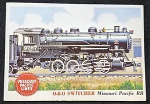 Interruptor Topps 0-8-0 1955, Missouri Pacific Railroad, # 112, impresión corta - Imagen 1 de 2