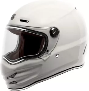 TORC T9 Pomona Retro Motorcycle Helmet Gloss White Size XL - T902:25 - Picture 1 of 5
