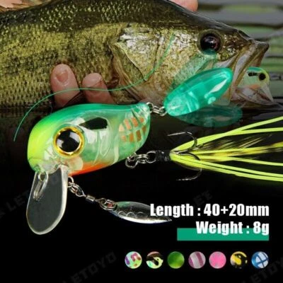 6pcs Mini Swimbait Minnow Fishing Lures Hook Tackle Hard Bait Wobbler 60mm/8g - Image 1 of 4