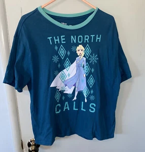Disney Frozen 2 II T-shirt Youth Size XXXL 3XG 21 The North Calls Graphic Tee - Picture 1 of 7