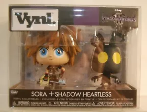 Kingdom Hearts 3 Sora & Heartless Vynl Funko 2 pack Disney W/ protector - Picture 1 of 6