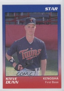 1989 Star Kenosha Twins Steve Dunn #4
