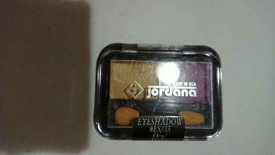 Sombra de ojos jordana tamaño completo dúo oro dorado / violeta Foto 1 de 1