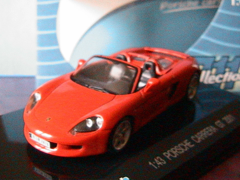 保时捷 Carrera GT 2001 红色敞篷车 KDW 701 系列 1/43 Rosso Rot Rouge — 第 1/1 张图片