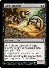 SCRIB NIBBLERS X4 4 4X Worldwake MTG Magic the Gathering Cards DJMagic