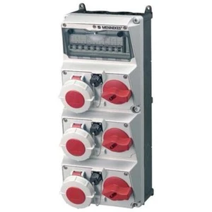 Mennekes Steckdosen-Kombination 940019 IP67 grau Kombinationen - Bild 1 von 7