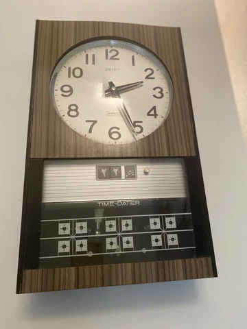 1960 Seiko Sonola Transistor Clock Electro Magnetic Pendulum Japanese model Cover