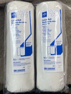Rollo de algodón Medline - 100 % algodón - 11,5 pulgadas x 11 pies - NO 6027 - Lote de 2 rollos - Imagen 1 de 5