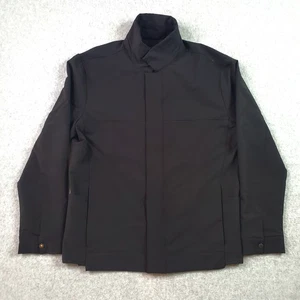BYLT District Jacket Mens Large Black Water Repellent Modern Coat Performance - Foto 1 di 15