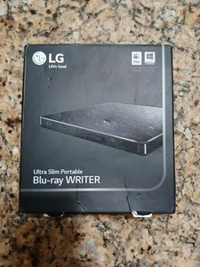LG Black Ultra Slim Portable Blu-Ray/DVD Writer BP50NB40 - Photo 1/3