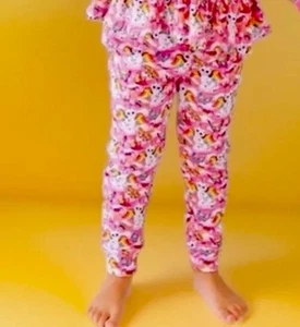 POSH PEANUT ๐ฑ3T/4T Hello Kitty Angel LISA FRANK French Terry Jogger Legging - Picture 1 of 7