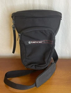 VINTAGE Tamrac Model 515 Black Camera Bag Carrying Case w/Strap USA Nice - Picture 1 of 6