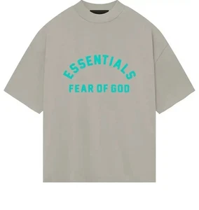 Fear of God Essentials Heavy Jersey Crewneck T-Shirt Seal Authentic Brand New - Picture 1 of 4