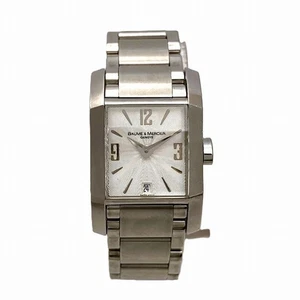 Baume & Mercier Diamant 65488 Quartz Watch Wristwatch Free Shipping [Used] - Picture 1 of 9