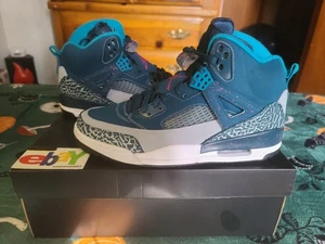Jordan Spizike Space Blue 2014 SPC BL/FSN PNK-WLF GRY-TRPCL T 315371 407 NWDS  - Bild 1 von 19