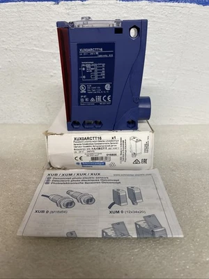 Telemecanique XUX0ARCTT16 Photoelectric Proximity Switch Sensor New Opened Box - Image 1 of 4