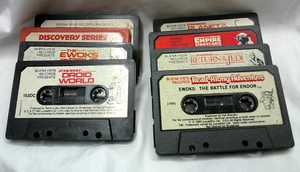Vintage Posten/8 Kinderbuch auf Kassette Band Star Wars Ewoks HOOJIBS Jedi DROID ++ - Bild 1 von 5