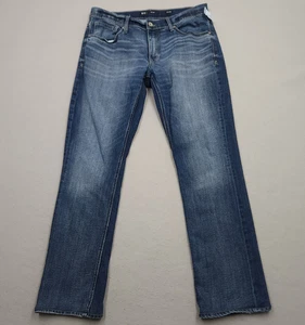 Pantalones de mezclilla BKE con hebilla para hombre 33x32 se adapta a 33x30 azul albañil tiro bajo elástico cónico LEER - Imagen 1 de 15