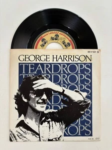 George Harrison Teardrops 45rpm 7" single - record & picture sleeve - Germany - Picture 1 of 3