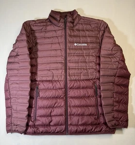 Piumino Columbia donna 650 medio bordeaux impacchettabile imbottito leggero - Foto 1 di 9