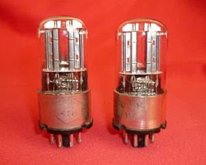2pcs. 6N8S / 6Н8С = 6SN7GT ~ 6N8P; 6CC10 Double triode NEW. SAME DATE IX-1954 - Picture 1 of 5