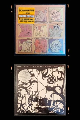 Dave Matthews Band Away From The World Clear 2×LP + Come Tomorrow (2×LP) Sealed - Image 1 of 4