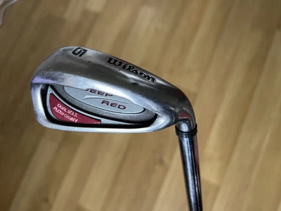 Wilson Deep Red Dual Sole 5 Iron with UniFlex Steel Shaft - Image 1 of 4