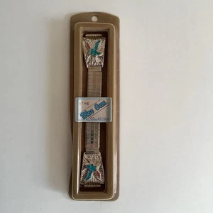 Vintage Native American Eagle Theme Watch Wristband MIP - Picture 1 of 5