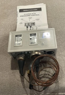 RANCO O12-1506 Dual Pressure Control, Differential,SPST 2E986 Free Shipping Z14 - Image 1 of 4