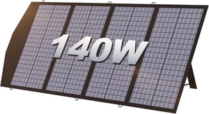Panel Solar Plegable 140W para Alimentación de Emergencia, Dispositivos Portátiles - Imagen 1 de 7