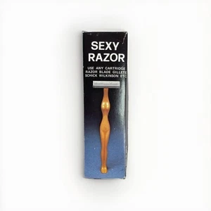 Vintage Sexy Razor Works With Any Cartridge Razor Blade Red - Picture 1 of 6