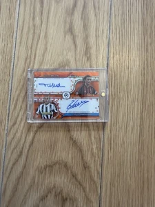 2024-25 Topps Finest Maldini + Cannavaro Orange Wave Refractor /25 DUAL AUTO - Bild 1 von 3