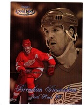 1998-99 Topps Gold Label Goal Race '99 BLACK #GR8 Brendan Shanahan RED WINGS