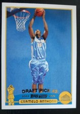  2003-04 Topps Collection #223 Carmelo Anthony Rookie GOLD FOIL FACTORY SET ONLY