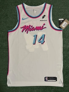 Camiseta deportiva auténtica Tyler Herro Miami Heat 2024-25’ edición Vice City Nike ADV 48/L - Imagen 1 de 17