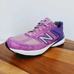 New Balance Damen Sneaker 990v5 12 Prism lila pink Wildleder Leder Made in USA - Bild 1 von 14
